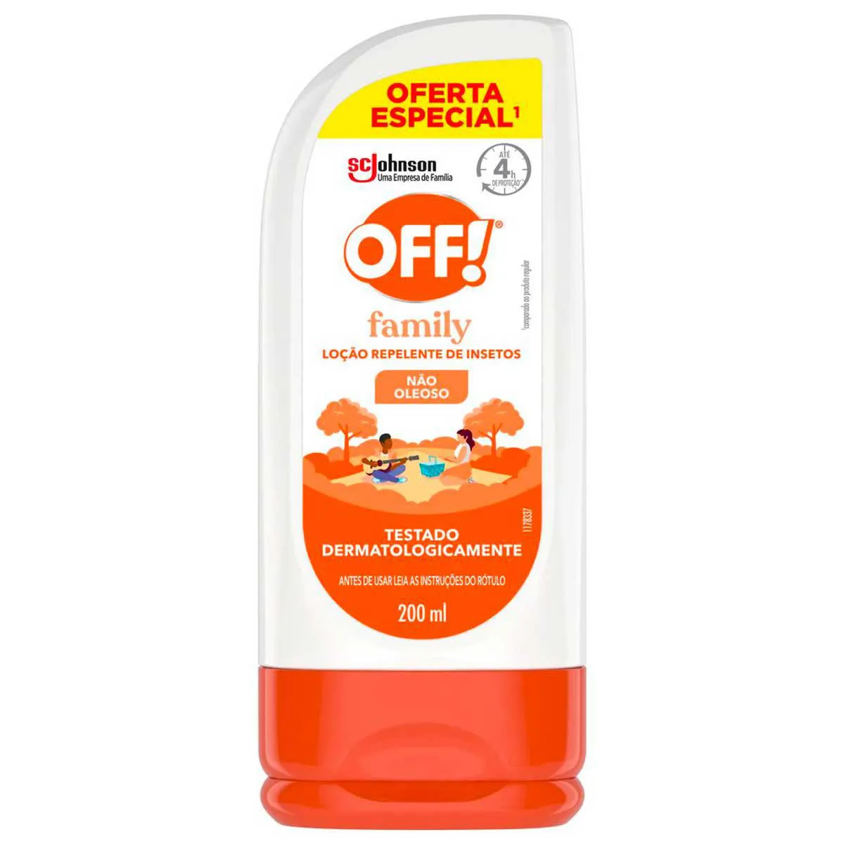 Repelente Off! Family Loção Deet 200ml