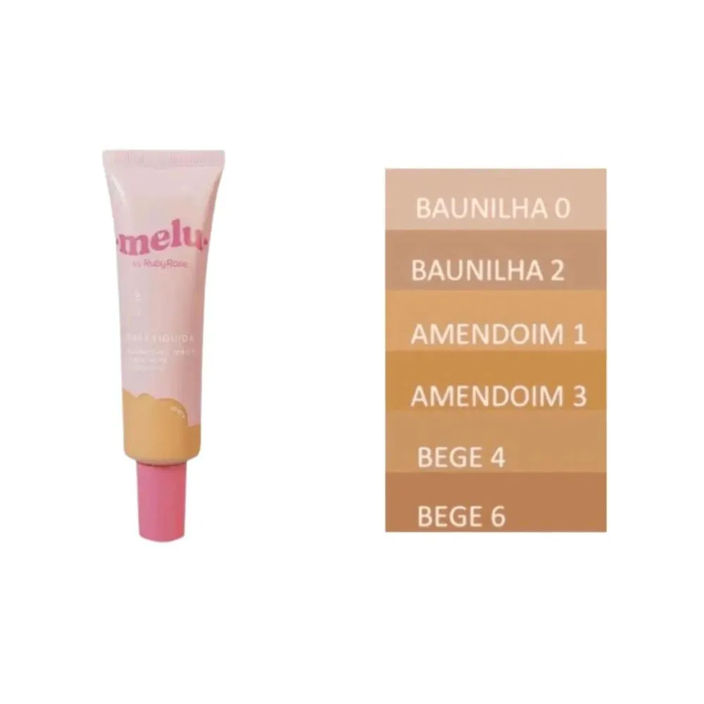 RUBY ROSE RR8055 BASE LIQUIDA MELU 29ML Chocolate 1