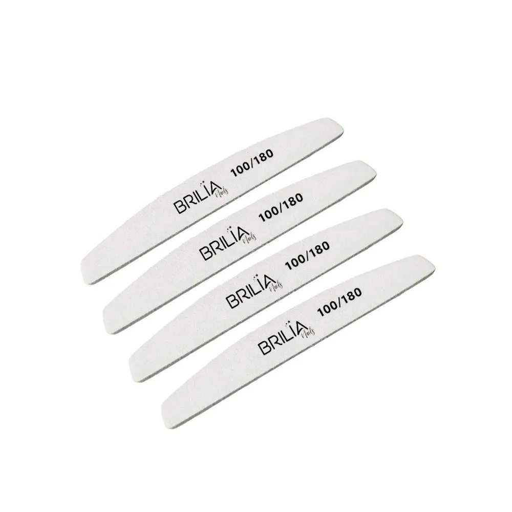 BRILIA NAILS LIXA BOOMERANG 100/180 UN|