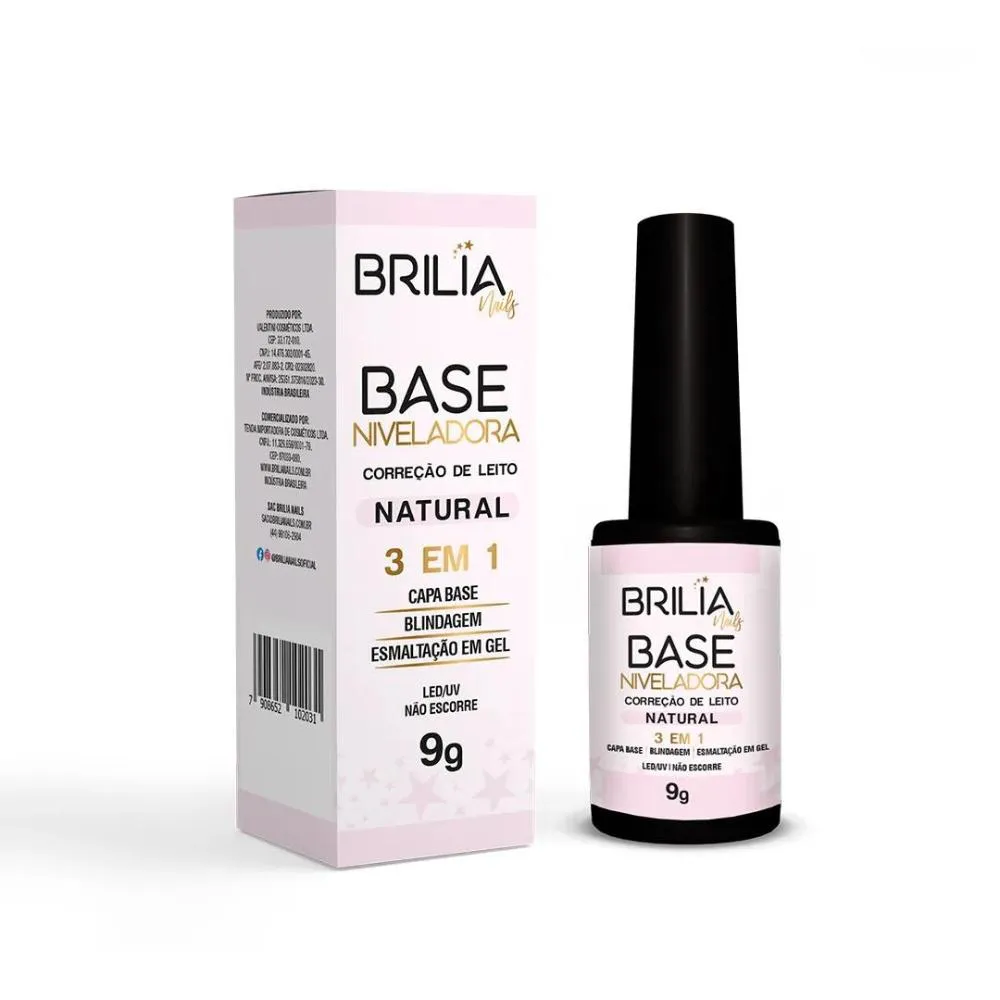 BRILIA NAIL BASE NIVELADORA NATURAL 9G