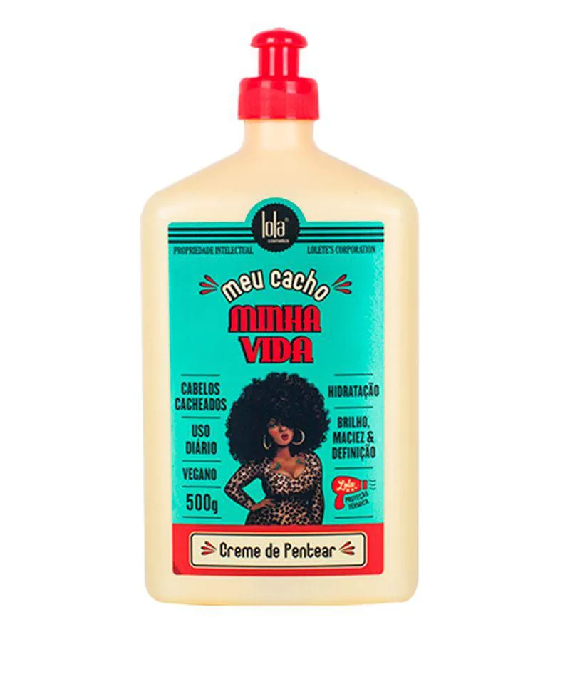 CREME DE PENTEAR LOLA MEU CACHO MINHA VIDA 500G
