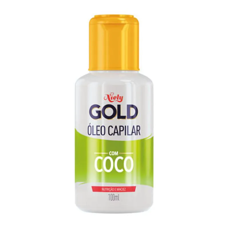 ÓLEO CAPILAR NIELY GOLD 100ML ÁGUA DE COCO