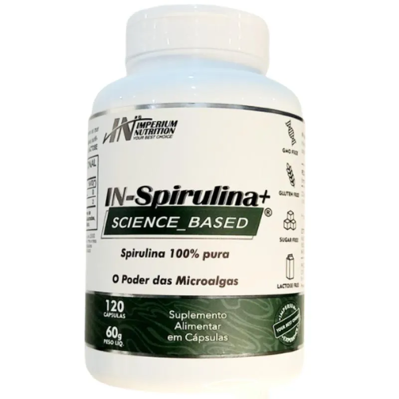 IN-SPIRULINA+ (SPIRULINA 120 CáPSULAS) IMPERIUM NUTRITION