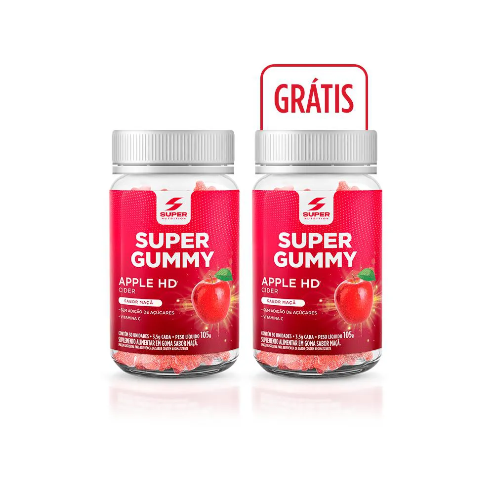 COMPRE 1 LEVE 2 SUPER GUMMY APPLE CIDER HD (30 GOMAS)