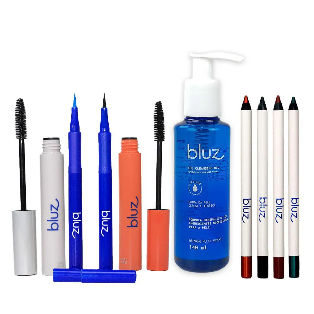 KIT BLUZ DERMOCOSMéTICOS C/ 9 UNIDADES: