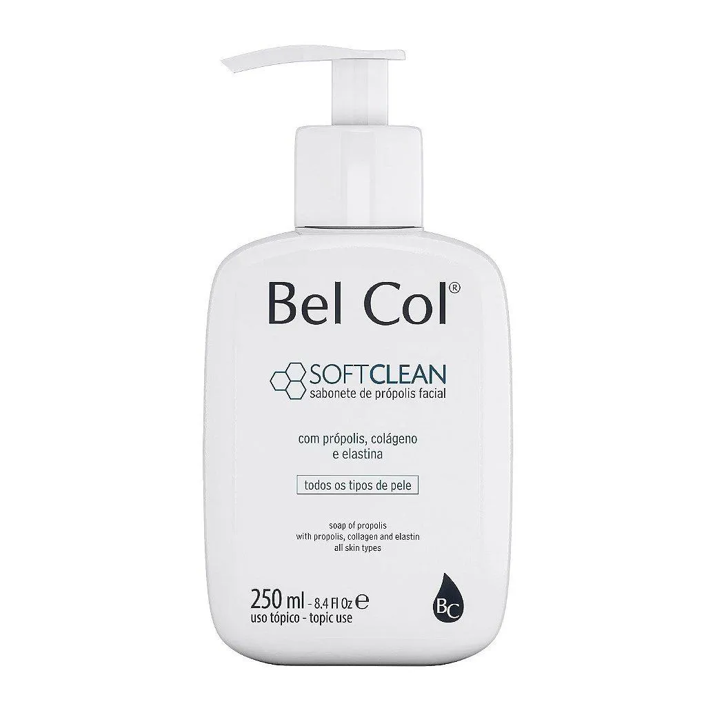 SABONETE LíQUIDO DE PRóPOLIS SOFTCLEAN BEL COL 250ML