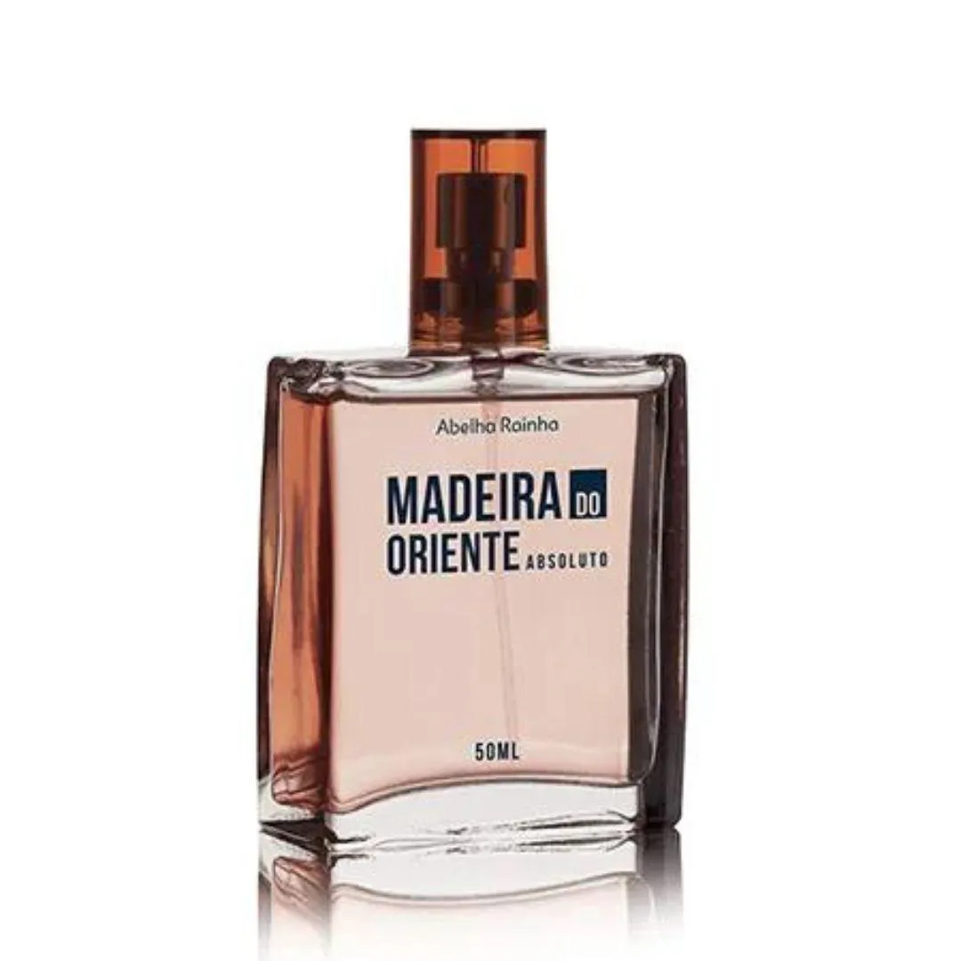 DEO COLôNIA SPRAY MASCULINA MADEIRA DO ORIENTE ABSOLUTO 50ML ABELHA RAINHA REF 5362