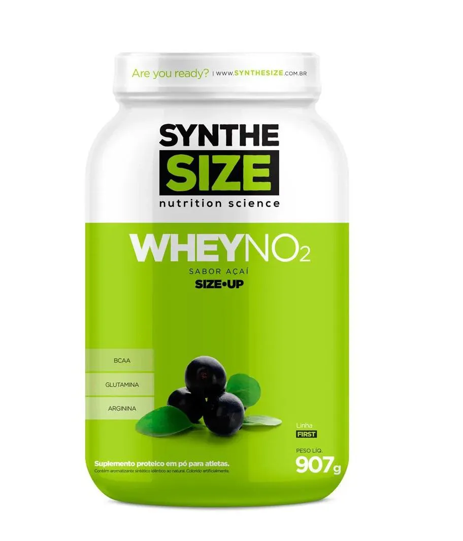 NO2 WHEY PROTEIN (907G) SYNTHESIZE - SABOR AÇAÍ