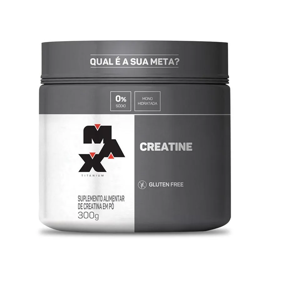CREATINA 100% PURA (300G) MAX TITANIUM
