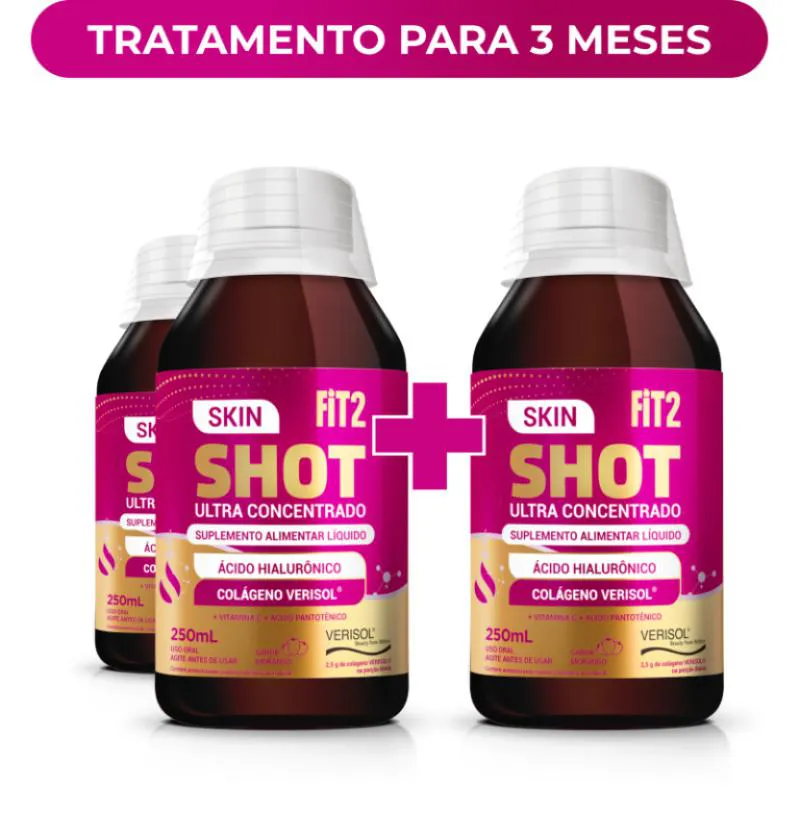 SKIN SHOT FIT2 SUPLEMENTO ALIMENTAR COLáGENO VERISOL 3UN