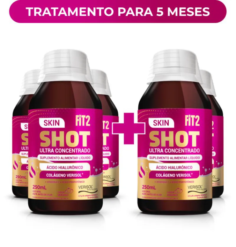 SKIN SHOT FIT2 SUPLEMENTO ALIMENTAR COLáGENO VERISOL 5UN