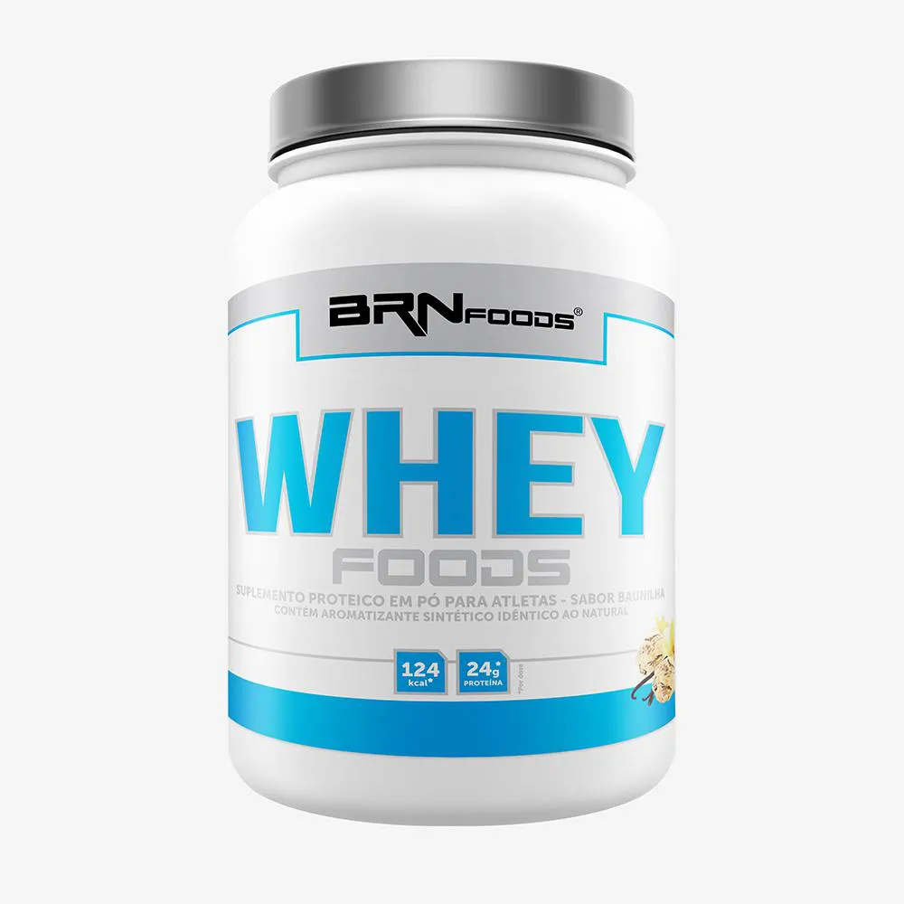 WHEY PROTEIN FOODS 900G  – BRN FOODS  Baunilha