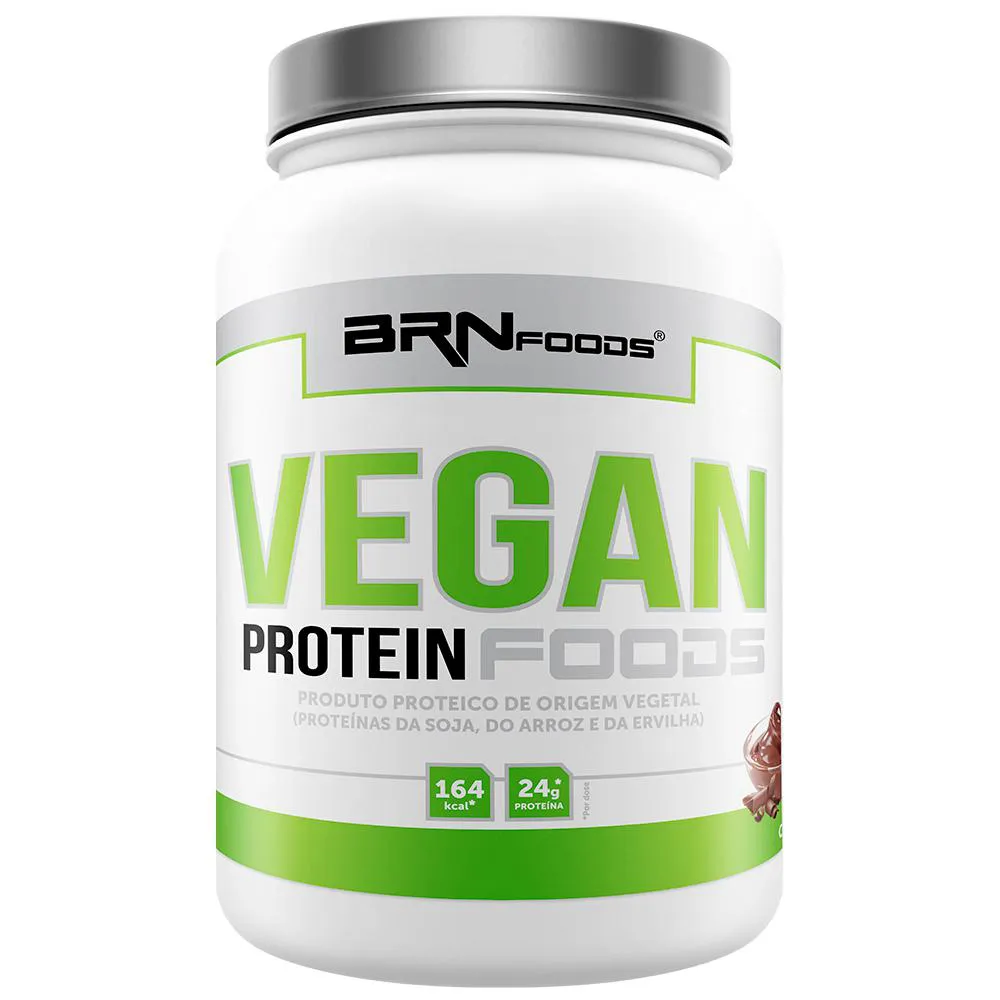 Proteína Vegetal BRN Foods Vegan Protein Chocolate 500g