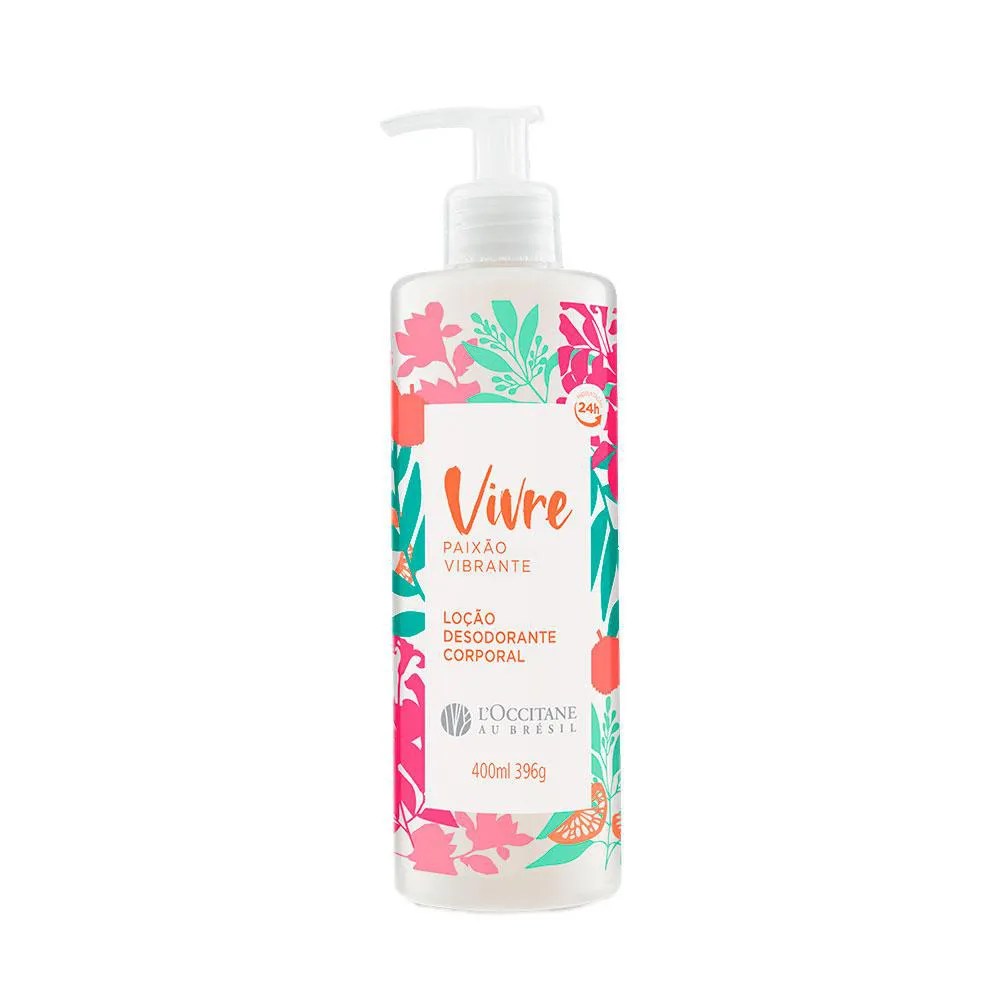 LOçãO CORPORAL VIVRE PAIXãO VIBRANTE 400ML