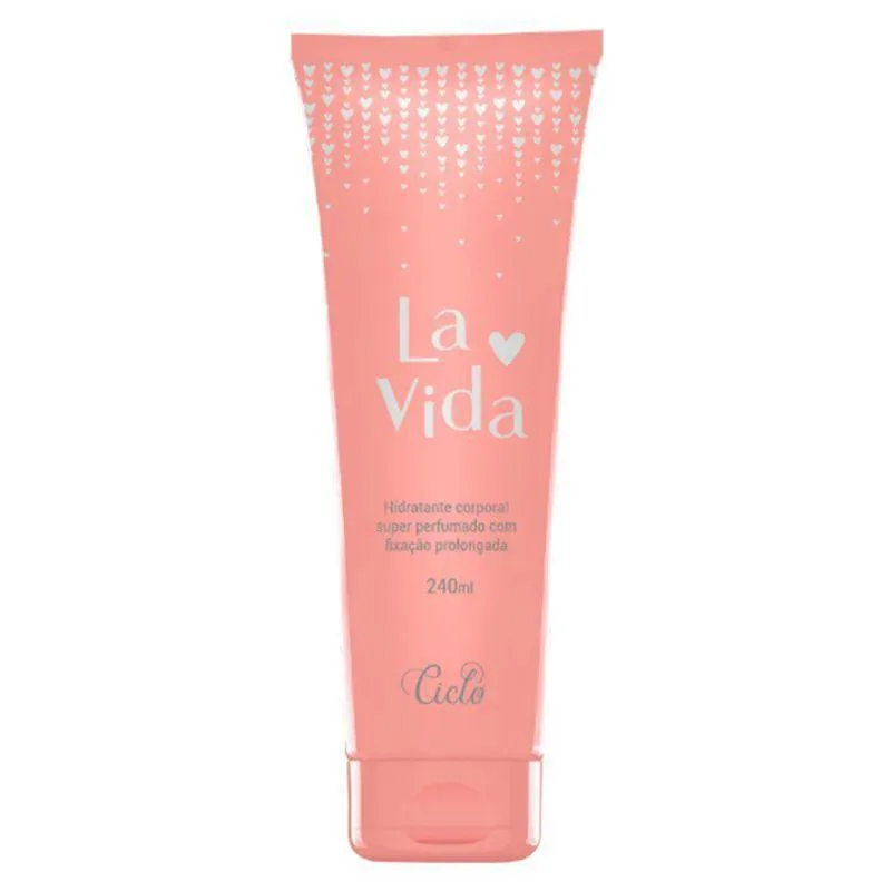LOçãO HIDRATANTE SUPER PERFUMADA LA VIDA 240ML