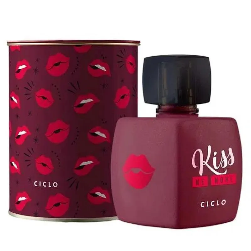Kiss Me More Ciclo Deo Colônia 100ml - Perfume Feminino