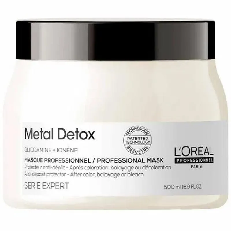 MáSCARA CAPILAR L’ORéAL PROFESSIONNEL METAL DETOX - 500G