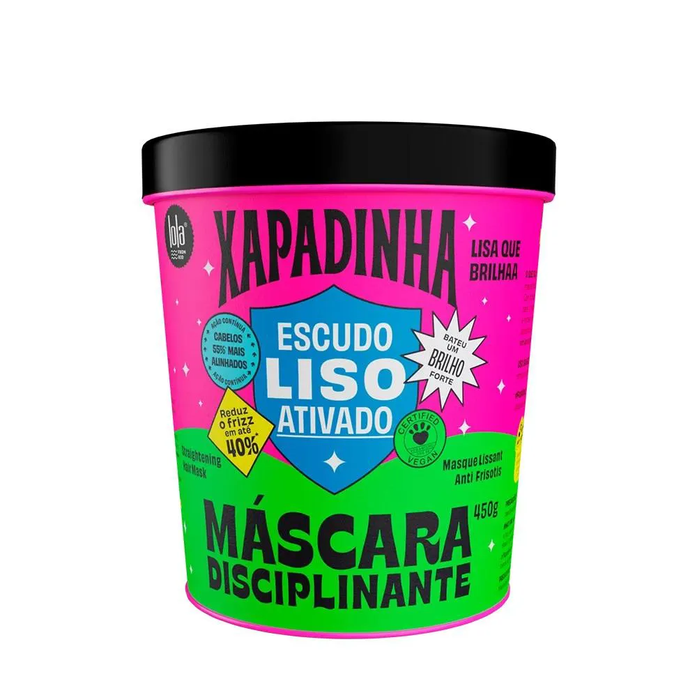LOLA COSMETICS XAPADINHA - MáSCARA CAPILAR DISCIPLINANTE 450G