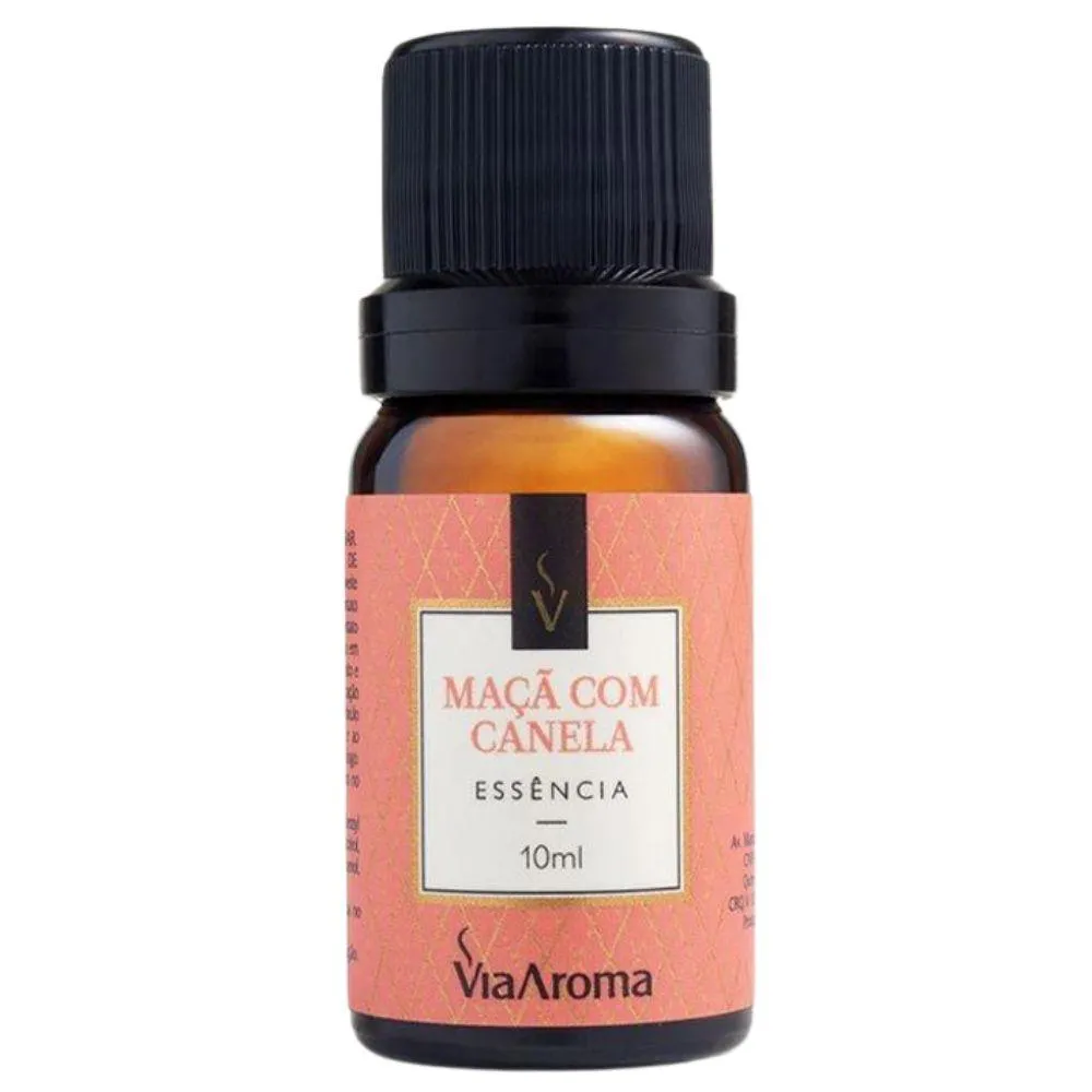 ESSêNCIA MAçA COM CANELA 10ML - VIA AROMA