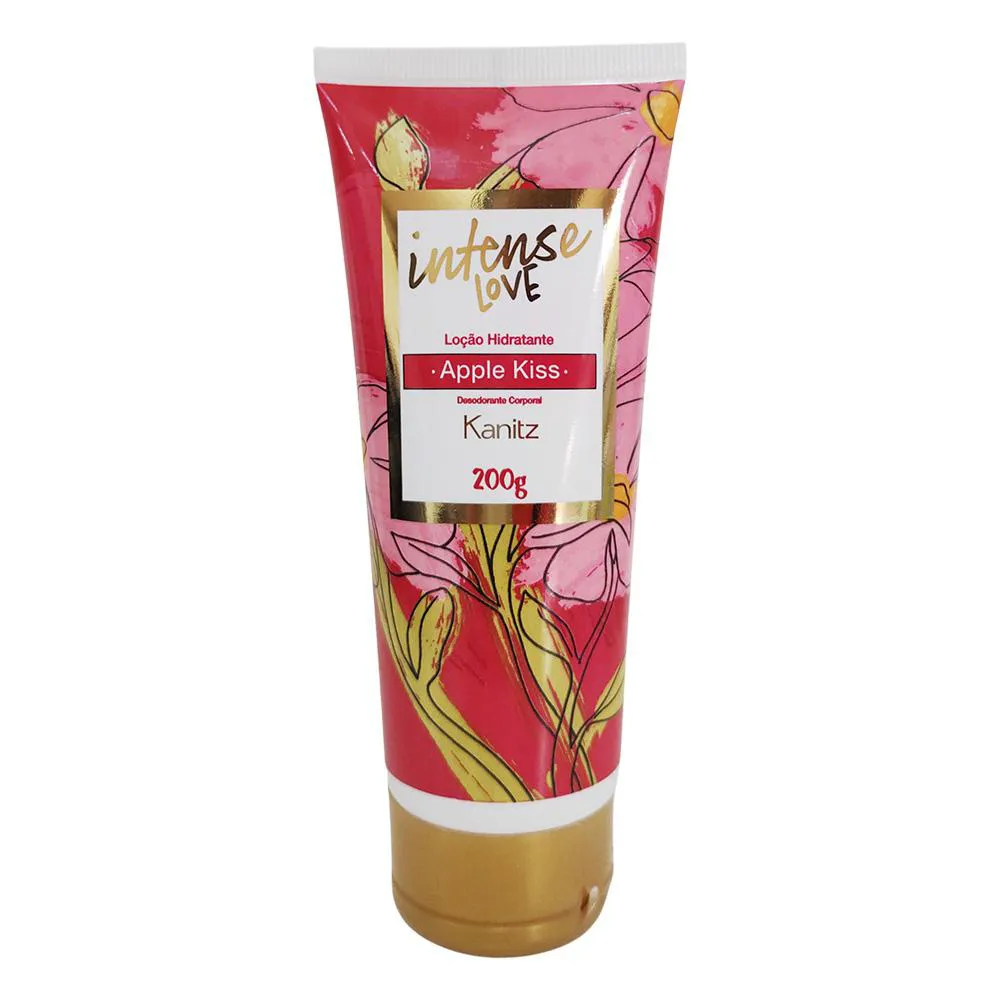 LOÇÃO HIDRATANTE INTENSE LOVE APPLE KISS 200ML
