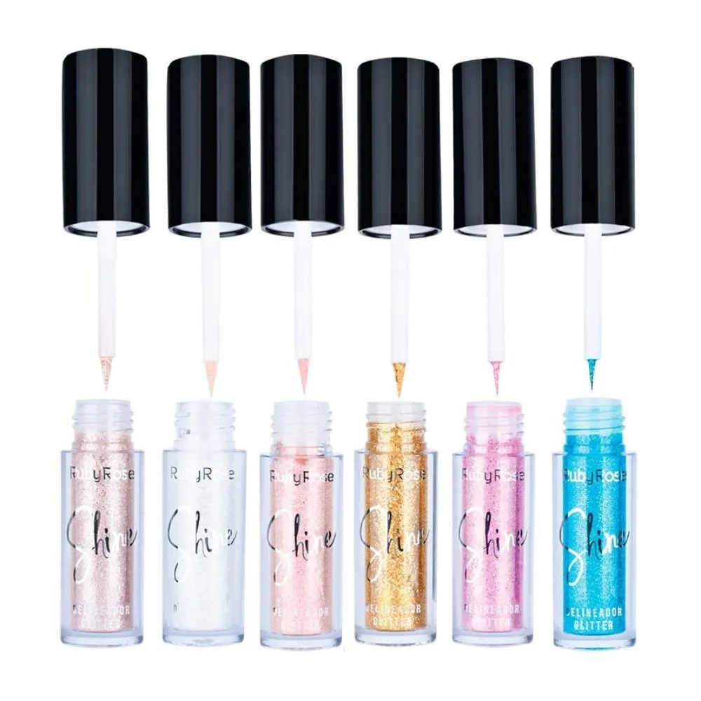 RUBY ROSE DELINEADOR GLITTER SHINE HB8416 3,3ML