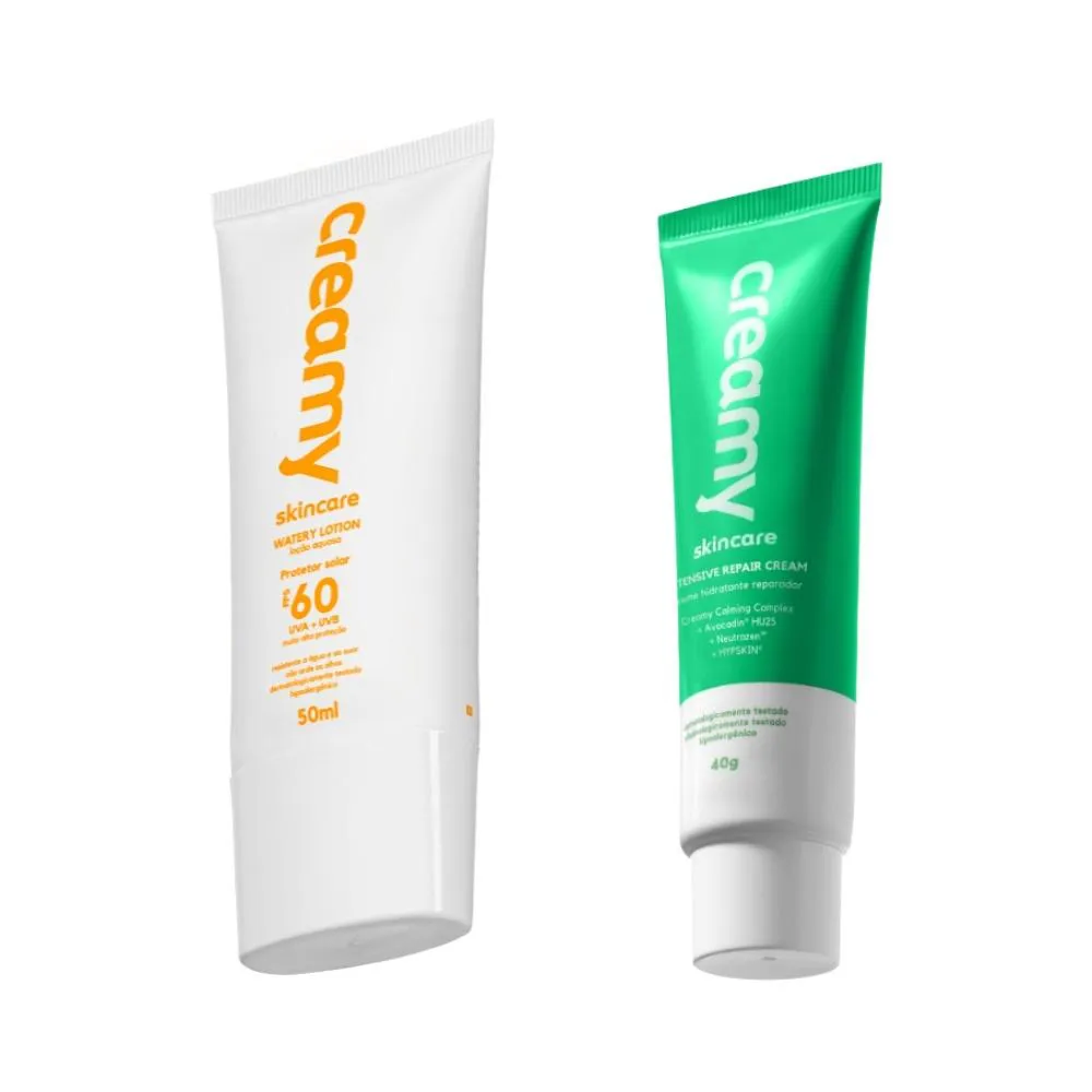 KIT CREAMY INTENSIVE REPAIR CREAM 40G+PROTETOR SOLAR FPS 60