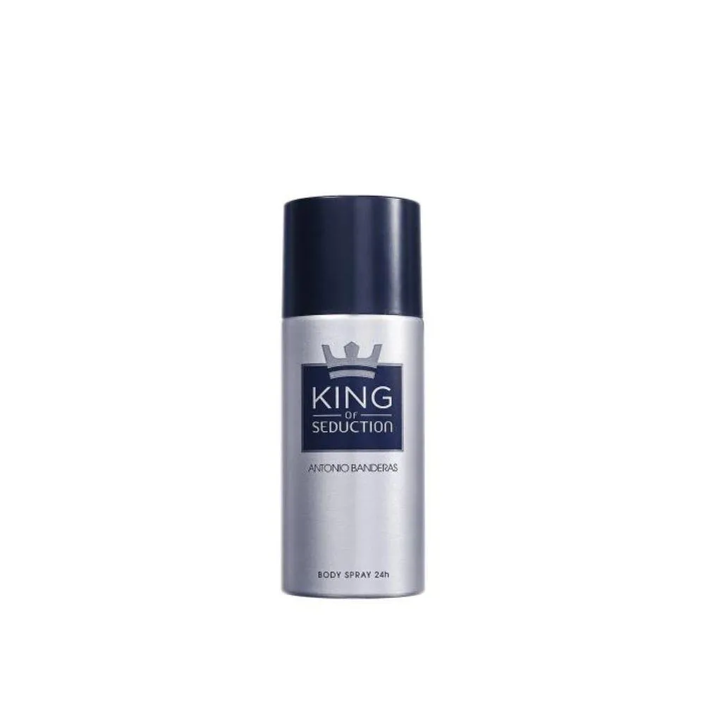 Desodorante Corporal Spray Antonio Bandera King Of Seduction Absolute Masculino 24h 150ml
