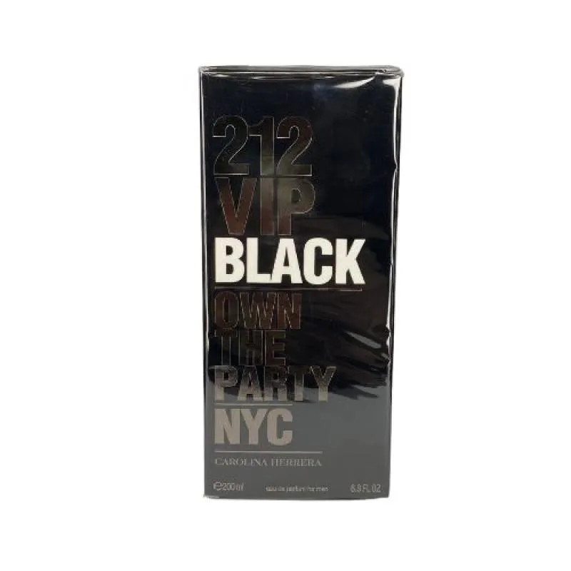 CAROLINA HERRERA 212 VIP BLACK EDP 200MLS