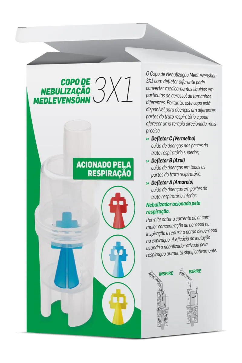 Copo para Inalador 3x1 Medlevenshon 1 unidade