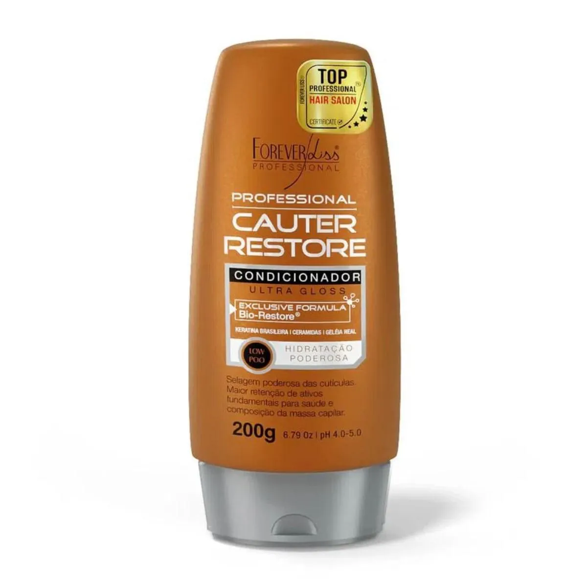 CONDICIONADOR CAUTERIZACAO CAUTER RESTORE FOREVER LISS 200G