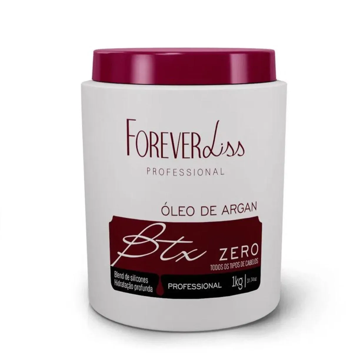 FOREVER LISS BOTOX CAPILAR ARGAN OIL SEM FORMOL 900G
