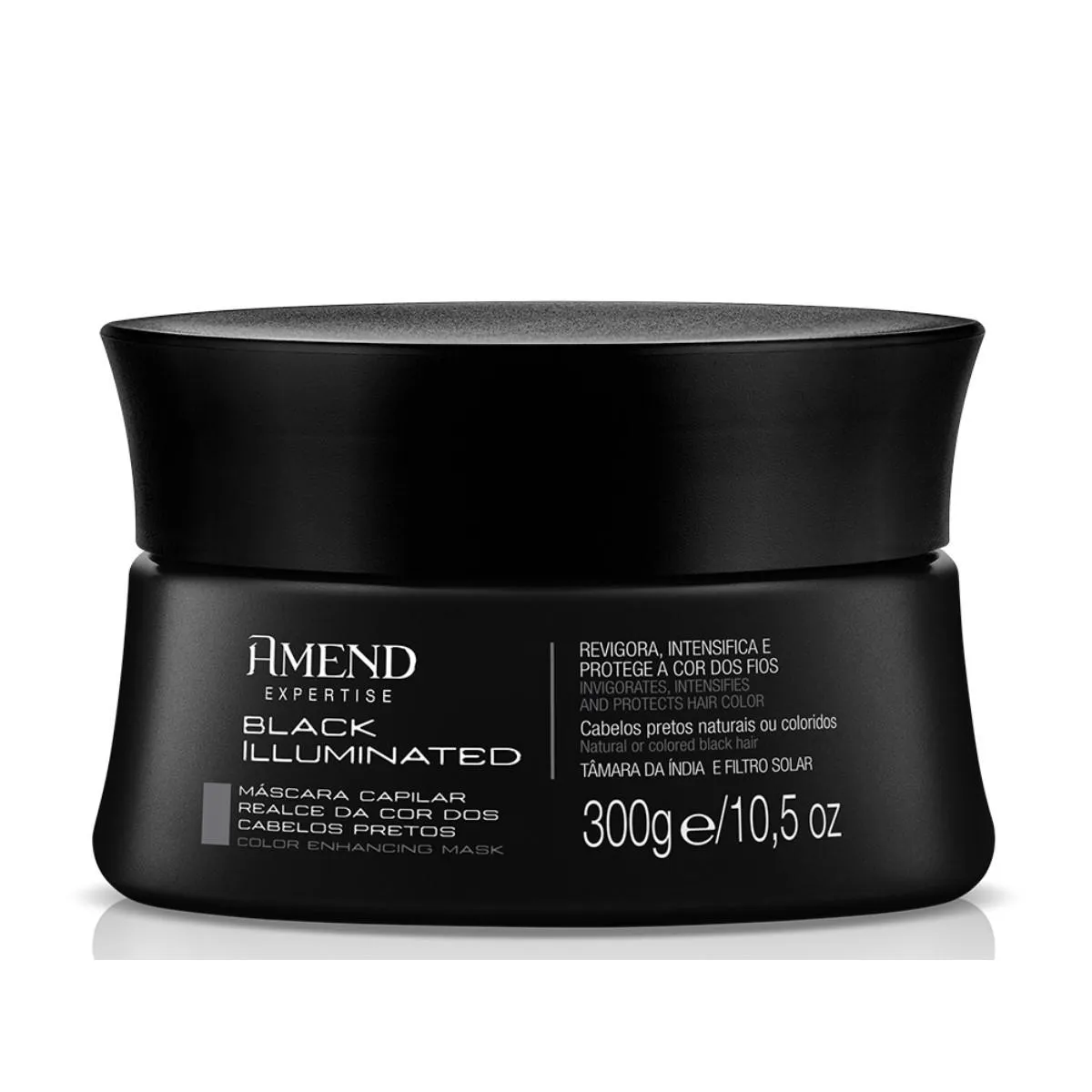 AMEND EXPERTISE MASCARA REALCE DA COR BLACK ILLUMINATED 300G