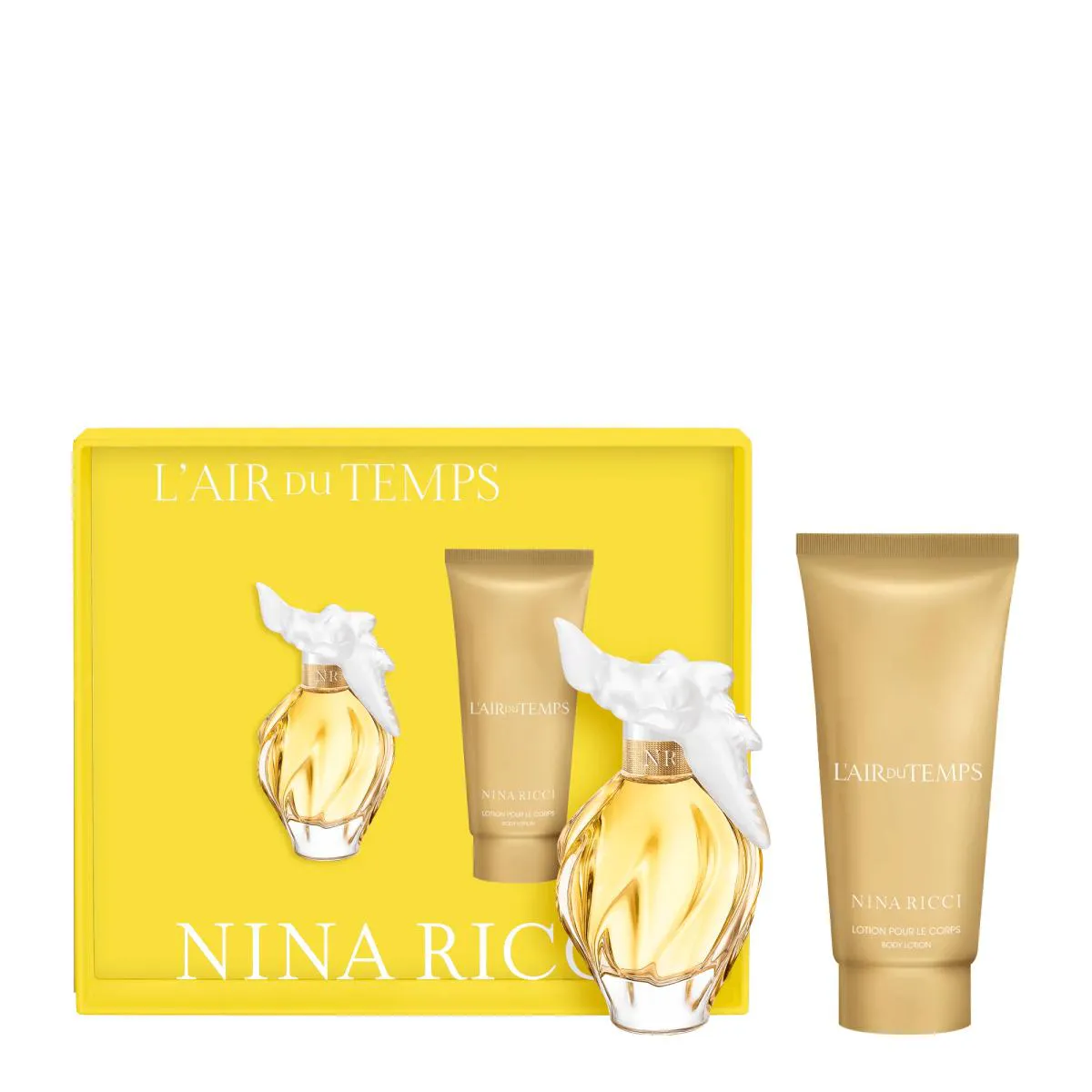 Kit L'air Du Temps Nina Ricci Feminino Eau de Toilette 50ml + Loção Corporal 75ml