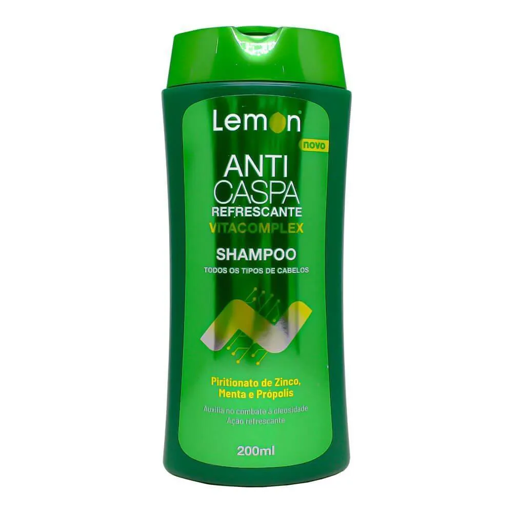 SHAMPOO ANTICASPA REFRESCANTE VITACOMPLEX 200ML LEMON