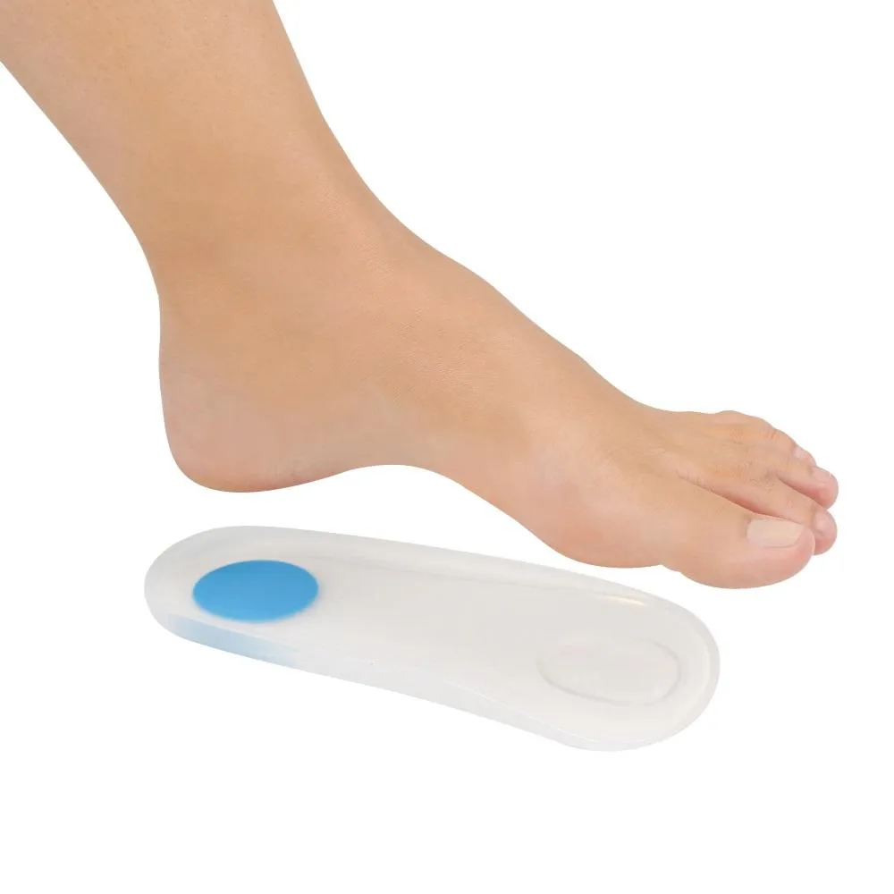 PALMILHA DE SILICONE 3/4 COM PILOTO E PONTO AZUL 5002 ORTHOPAUHER 43/44
