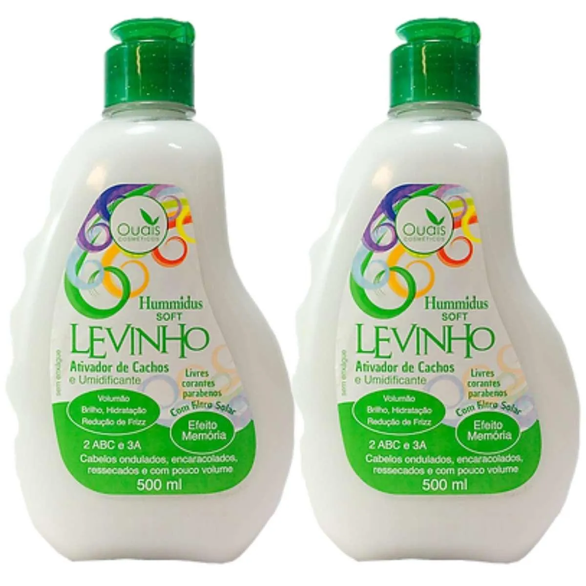 KIT 02 ATIVADOR DE CACHOS LEVINHO 500ML HUMMIDUS