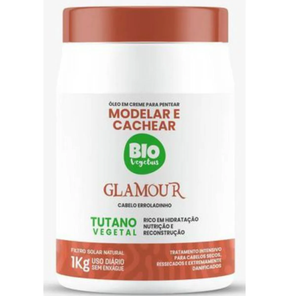 ATIVADOR MODELADOR DE CACHOS TUTANO GLAMOUR BIOVEGETAIS -1KG