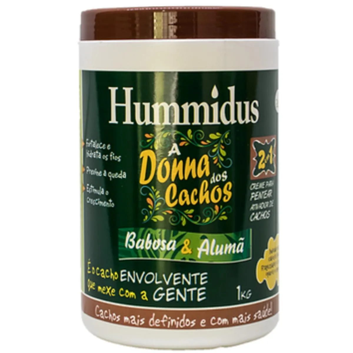 CREME PARA PENTEAR DE BABOSA E ALUMã 1KG
