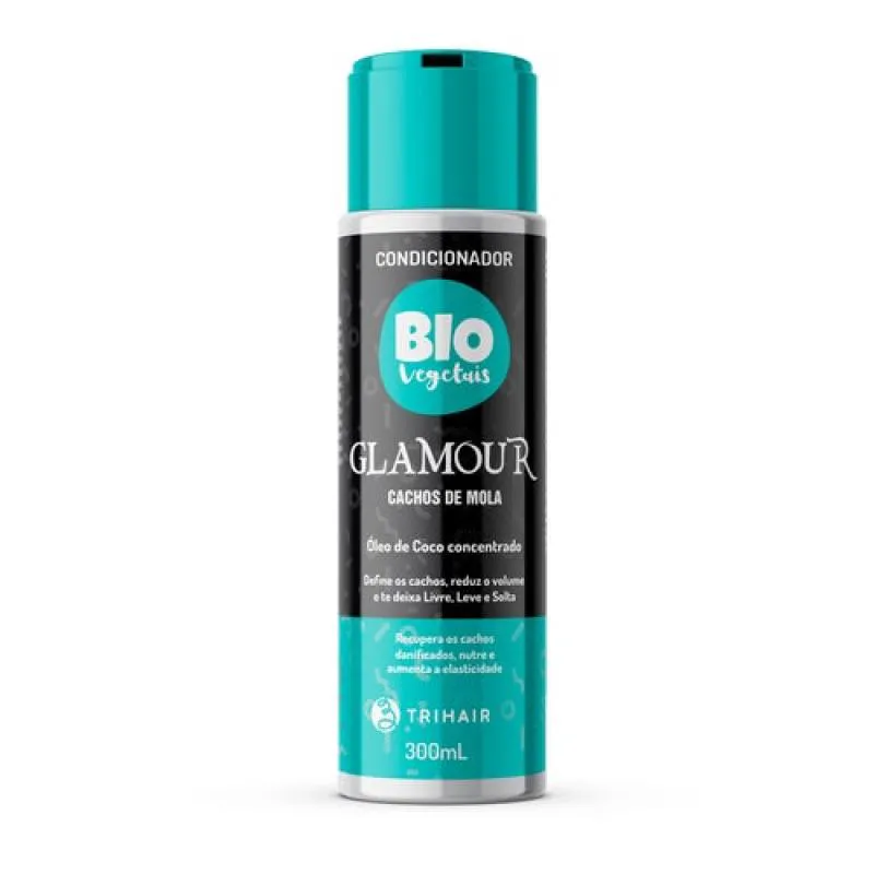 CONDICIONADOR CACHOS DE MOLA GLAMOUR 300ML BIOVEGETAIS