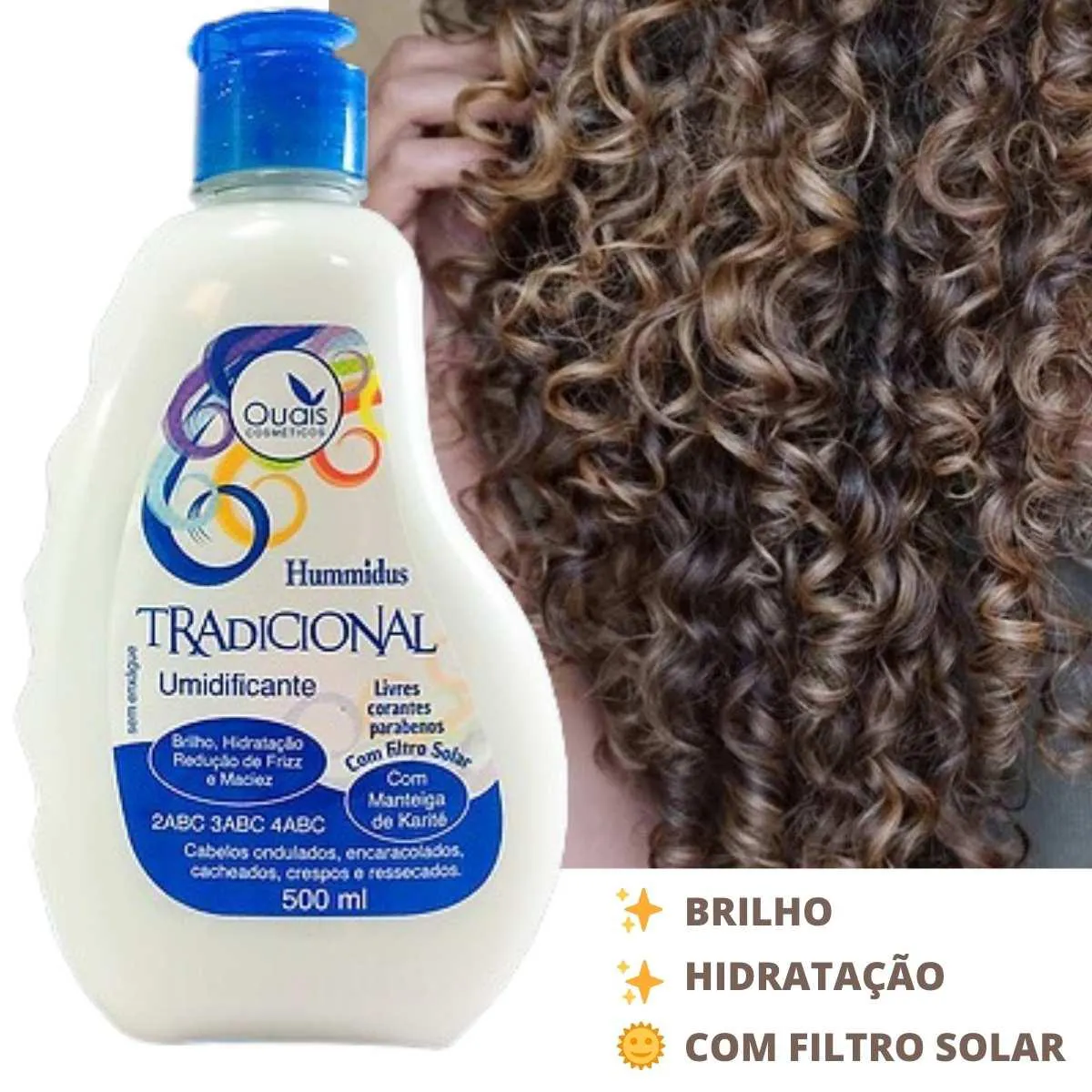 CREME TRADICIONAL DE PENTEAR 500ML HUMMIDUS