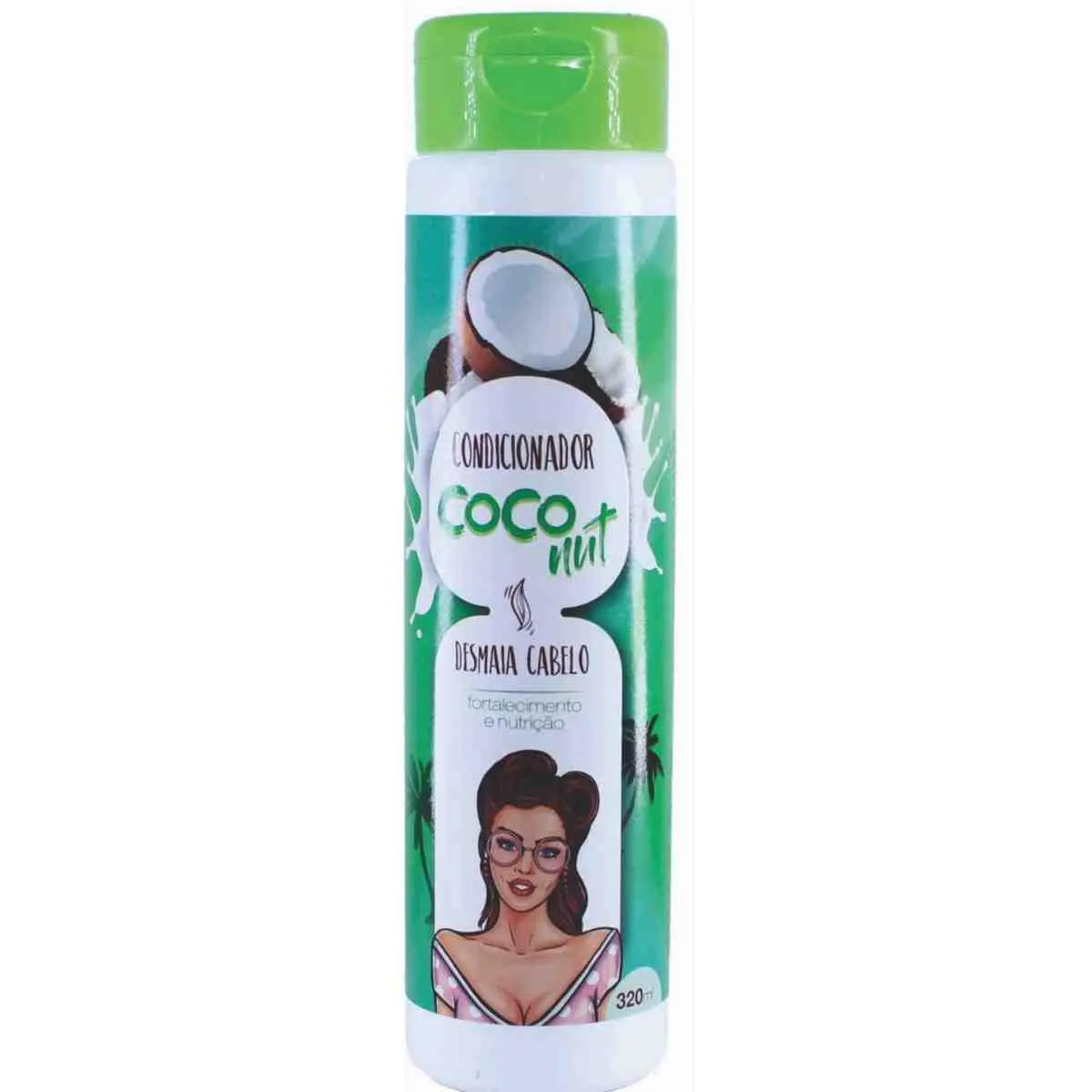 CONDICIONADOR COCONUT DESMAIA CABELO 320ML LIBERADO AMAZUN