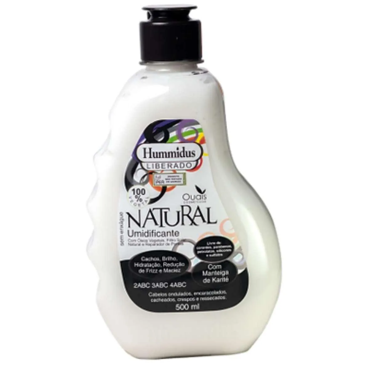 CREME UMIDIFICANTE 500G NATURAL 100% VEGETAL HUMMIDUS