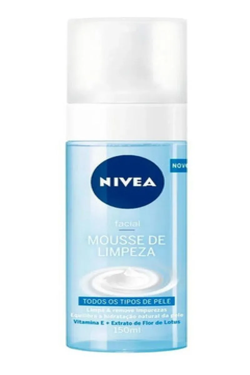 MOUSSE ESPUMA DE LIMPEZA FACIAL NIVEA COM 150 ML