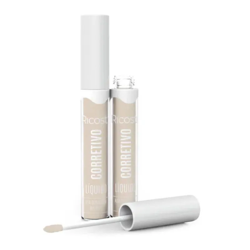 CORRETIVO FACIAL LíQUIDO VEGANO COR: 6 RICOSTI 4ML