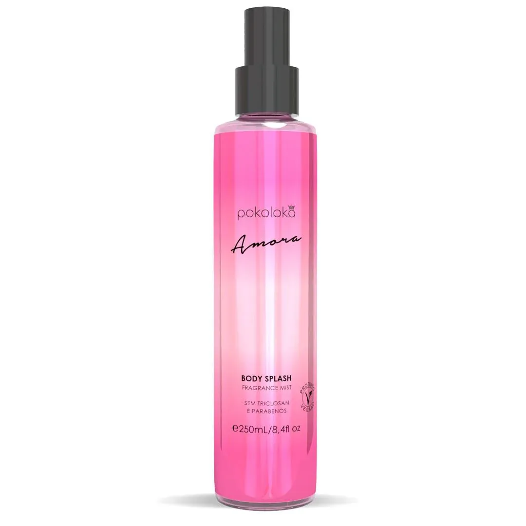 BODY SPLASH AMORA 250ML - POKOLOKA