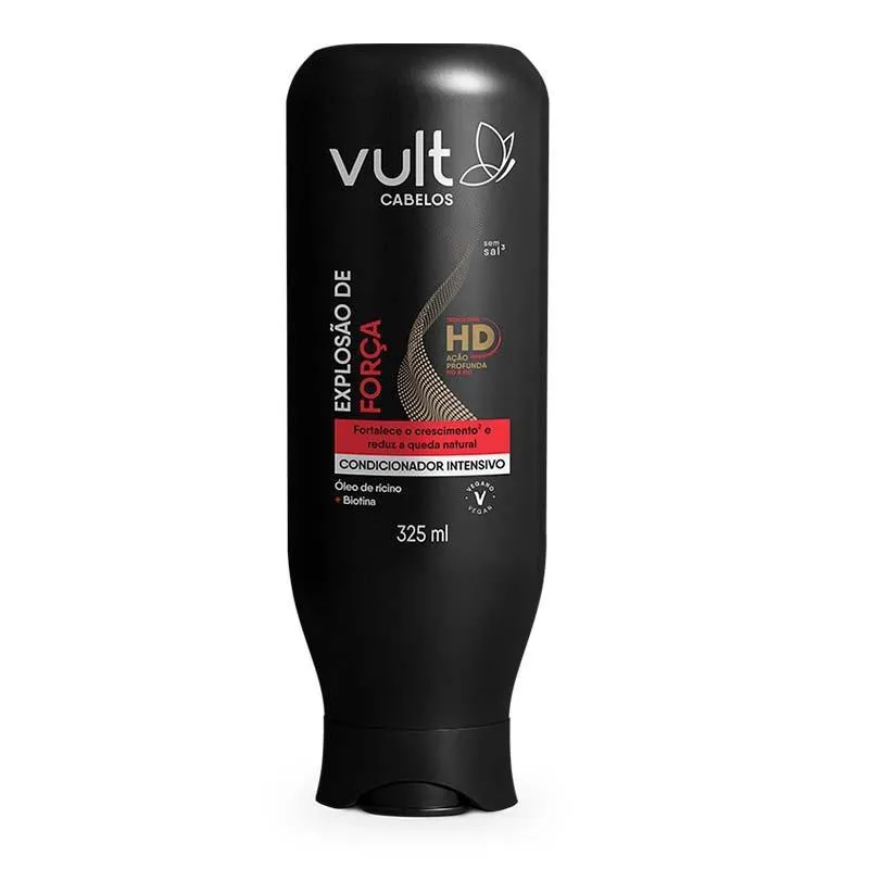 CONDICIONADOR INTENSIVO VULT CABELOS EXPLOSãO DE FORçA 325ML