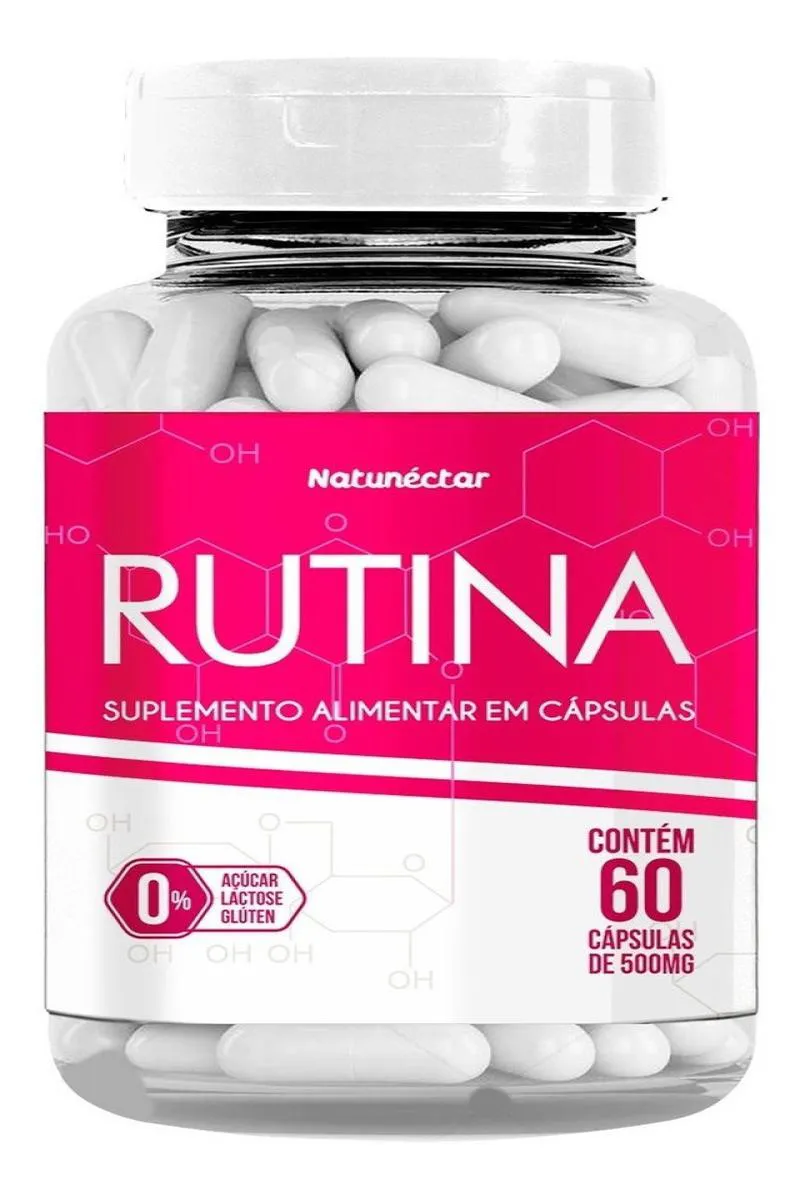 Rutina 500mg- 60 caps.- Natunéctar