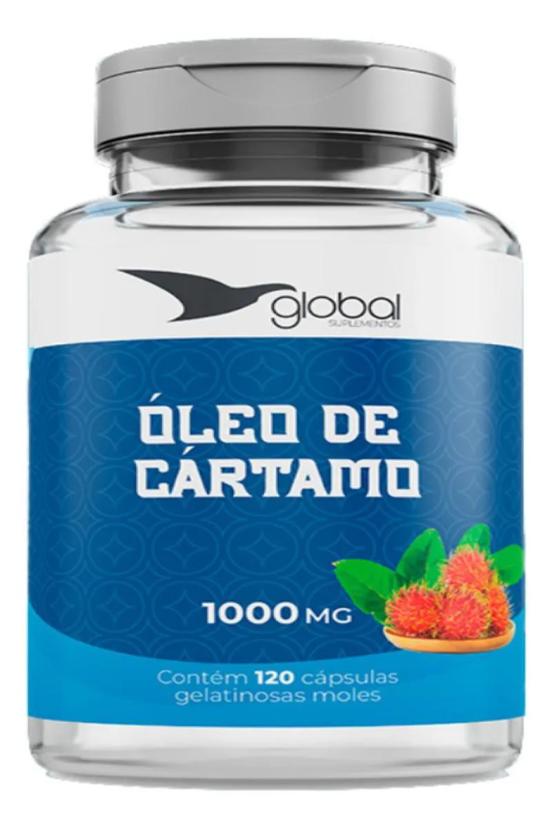 ÓLEO DE CáRTAMO- 1000MG POR CáPSULA- 120 CAPS. GLOBAL
