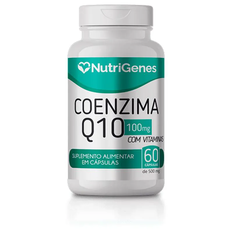 COENZIMA Q10 COQ10 NUTRIGENES -60 CAPS. 100MG + VITAMINAS