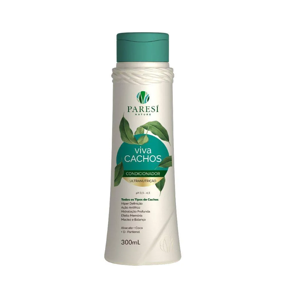 Condicionador Paresí Nature Viva Cachos Hidratação Profunda 300ml